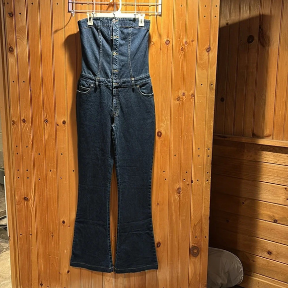 SEROYA April denim jumpsuit